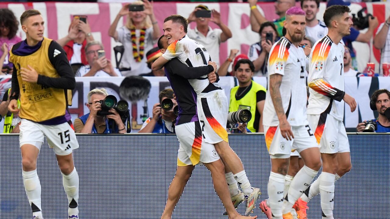 Alemania celebra: vibrante duelo contra España en los cuartos de la Euro 2024.