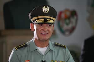 General William René Salamanca. Director General de la Policía Nacional.