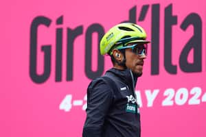 Daniel Felipe Martínez, segundo en la clasificación general del Giro de Italia