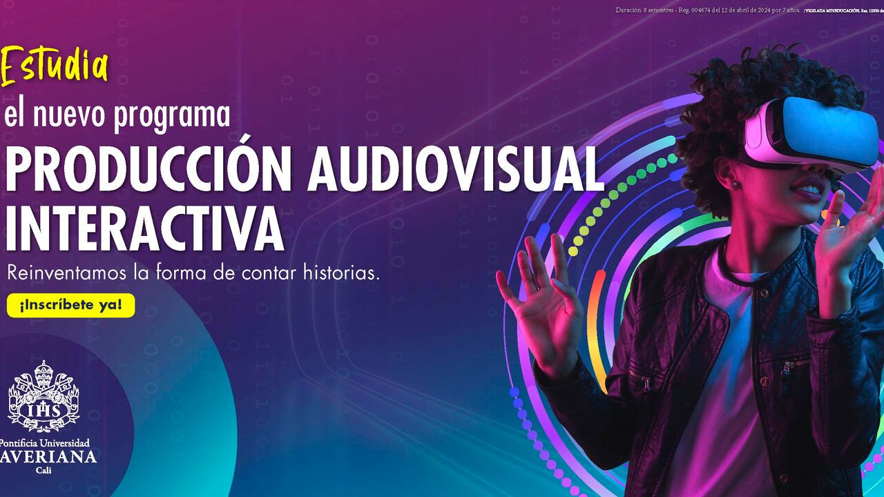 La Pontificia Universidad Javeriana lanzó en Cali el pregrado en Producción Audiovisual Interactiva, una propuesta innovadora para los interesados en la producción audiovisual.