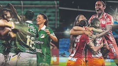 Deportivo Cali y América, protagonistas en la Liga Femenina de Colombia.