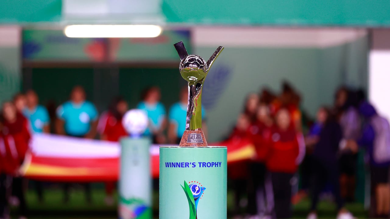 Trofeo que se llevarán las campeonas del Mundial Femenino Colombia Sub-20.