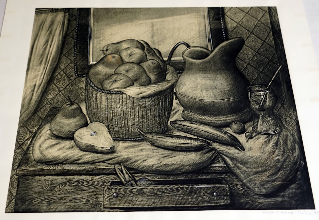 Dos obras del maestro Fernando Botero, que murió en la mañana de hoy,  reposan en las instalaciones del museo La Tertulia.