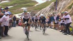 Tadej Pogačar atacó en la etapa 4 y sacó una gran diferencia a sus rivales en el Tour de Francia 2024