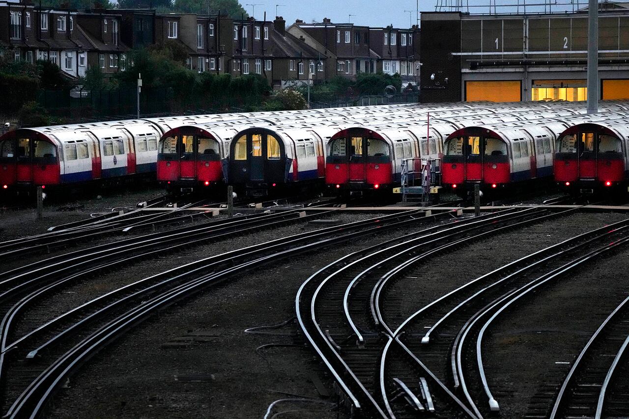 En imágenes : Las huelgas paralizan la red de transporte de Londres