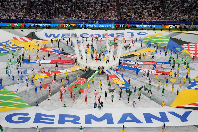 Ceremonia de inauguración de la Eurocopa 2024.