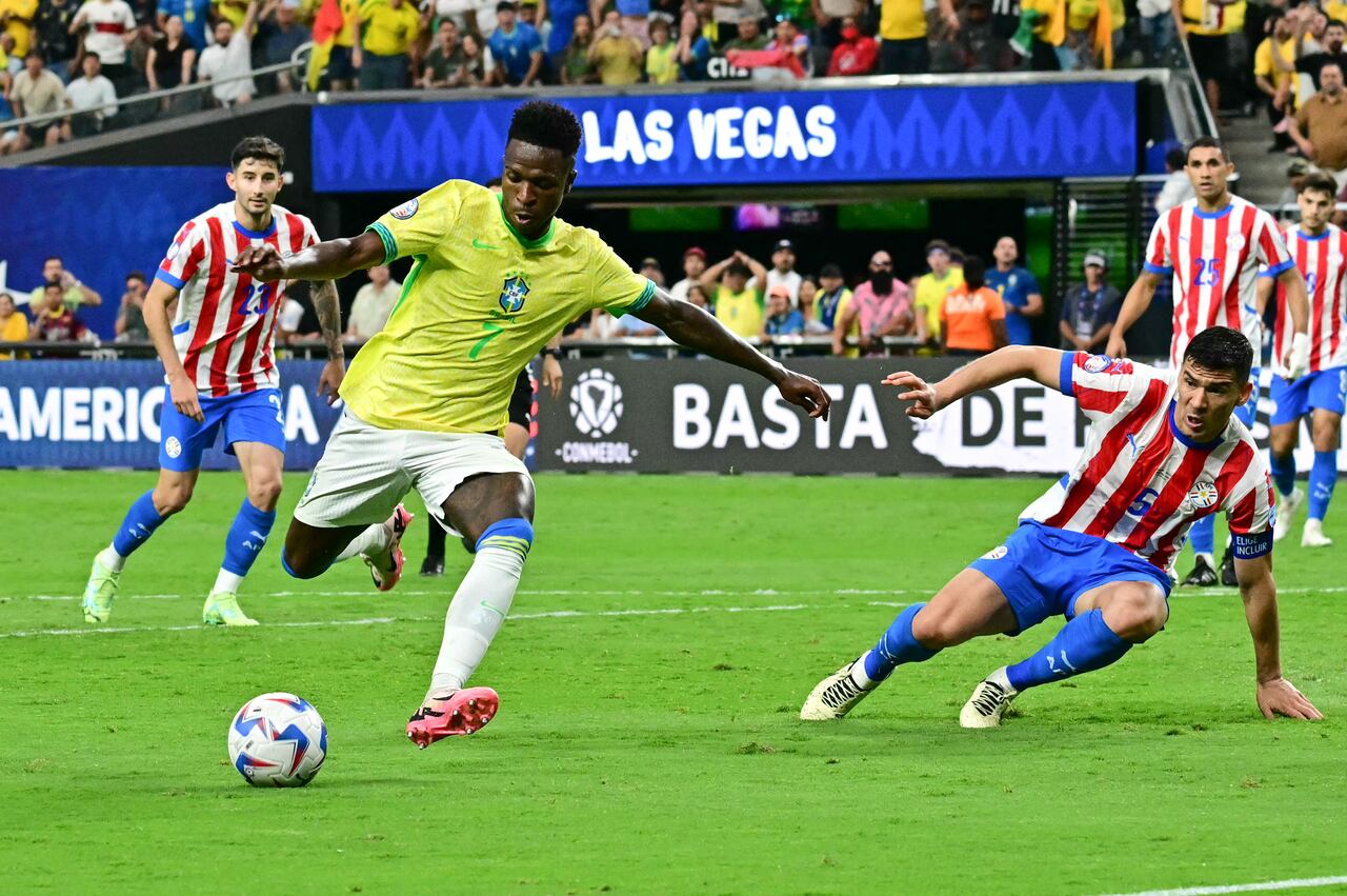 Paraguay vs Brasil - fecha 2 - grupo D Copa América 2024.