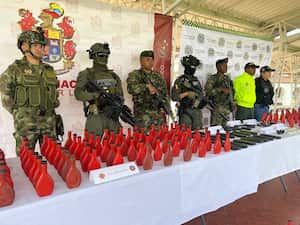 Tropas del Ejército ubicaron un depósito ilegal de la Segunda Marquetalia en el municipio de Argelia, Cauca.