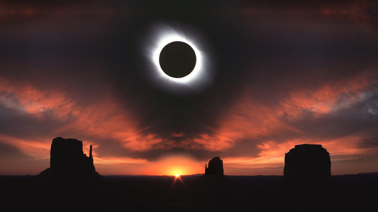 Un anillo de luz en el horizonte: El esperado eclipse solar se aproxima a Colombia.