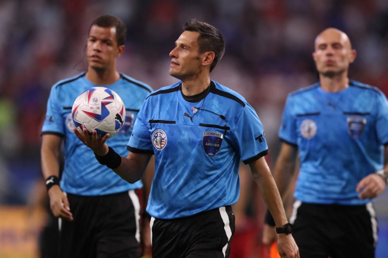 El árbitro italiano, Maurizio Mariani, fue el escogido por la UEFA para dirigir la Copa América 2024.