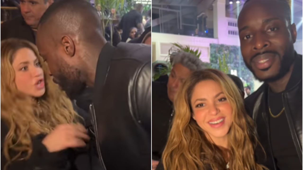 El hombre publicó un video en sus redes sociales intentando besar a Shakira y se viralizó rápidamente