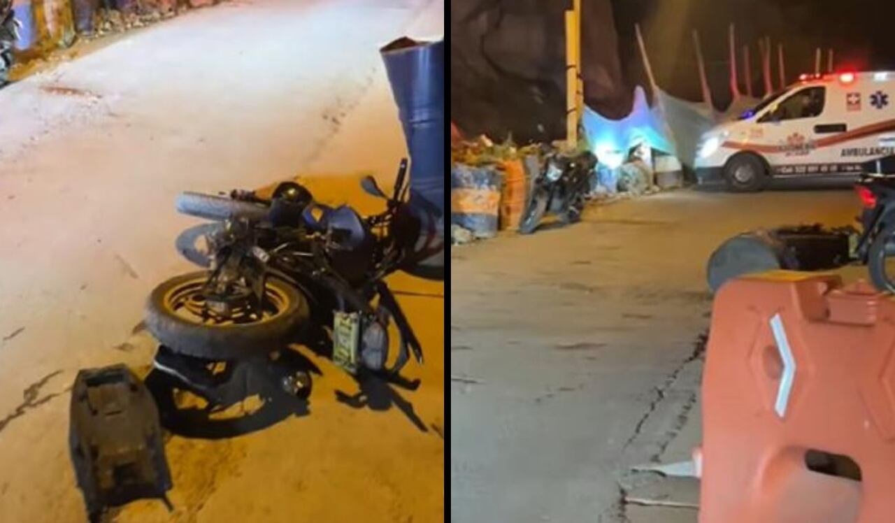 En Barrancabermeja un hombre murió al perder el equilibrio de su moto.