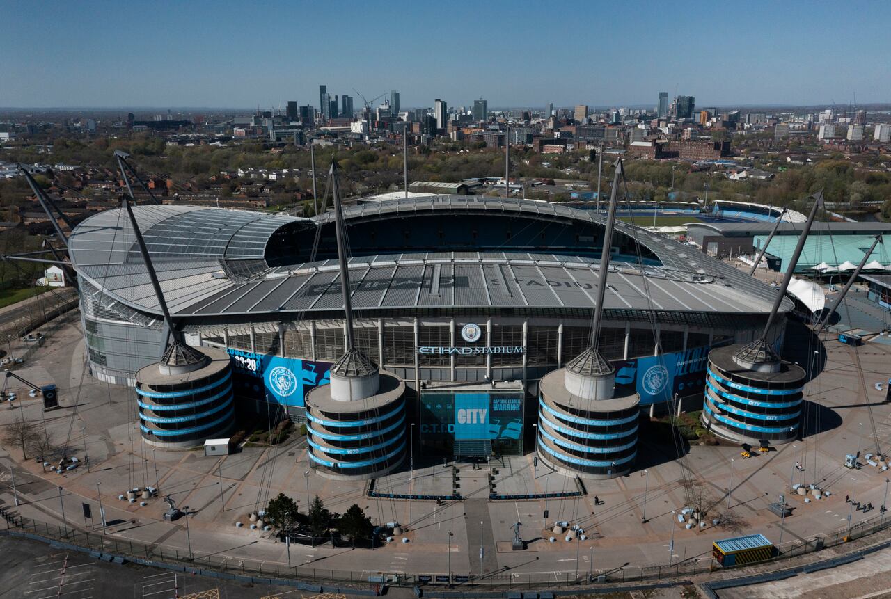 El Etihad Stadium de Manchester será la sede para uno de los derbis más aclamados de Inglaterra.