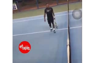 En la cuenta El Rincón del Vallenato publicaron un video en que se ve al cantante jugando tenis en el Club Campestre en Valledupar. Foto: @elrinconvallenato
