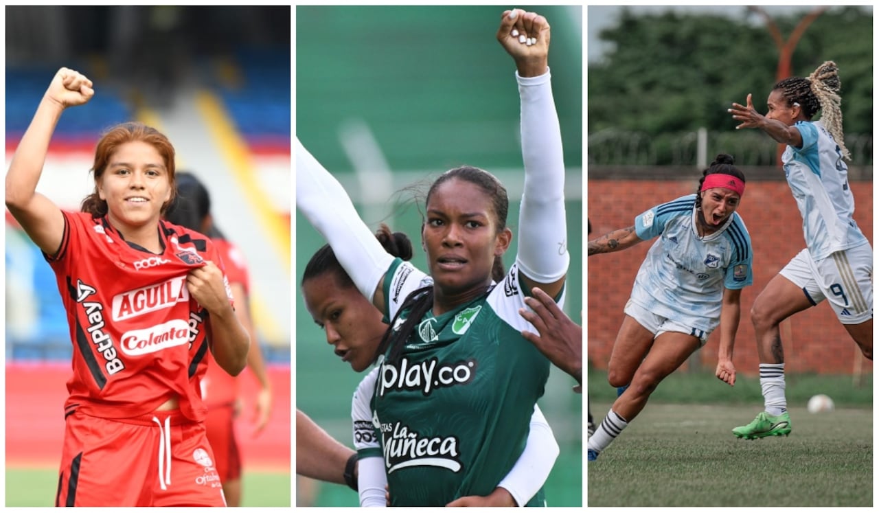 América, Deportivo Cali y Millonarios luchan por ser el finalista del grupo B de la Liga Femenina.