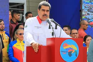 Nicolás Maduro, presidente de Venezuela, se refiere a la situación entre su país y Guyana, en la que se disputan la región del Esequibo. (Foto tomada de la cuenta de x:@NicolasMaduro)