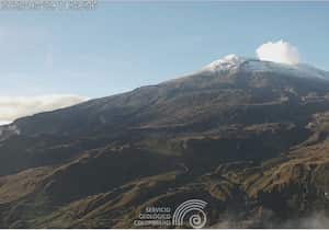 Se mantiene la probabilidad de una erupción en término de días o semanas del Nevado del Ruiz