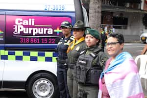 Las autoridades invitan a las víctimas de violencia de género a buscar atención en la línea Púrpura 3188611522 o por el 123 de la Policía Nacional