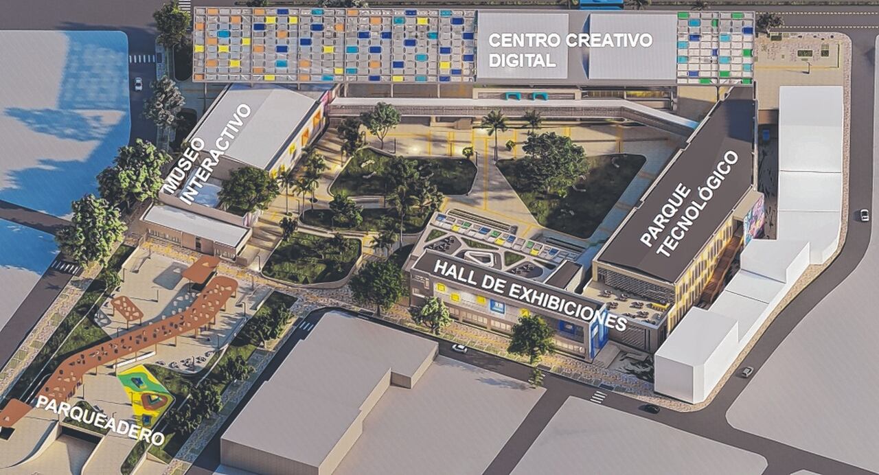 El proyecto cuenta con cinco fases: Centro Creativo Digital, Parque TecnolÃ³gico, Hall de Exhibiciones, Museo Interactivo y la zona de parqueaderos. En esta AlcaldÃ­a se dejarÃ¡n listas tres de ellas.