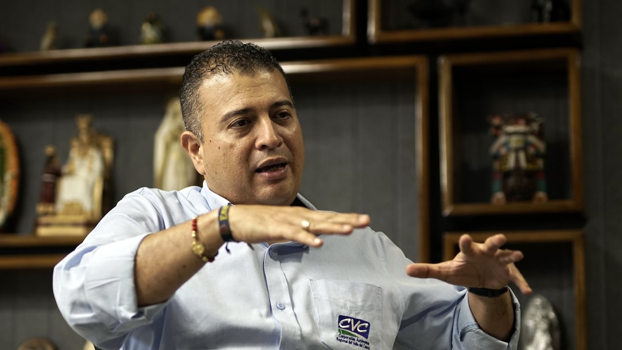 El abogado Marco Antonio Suárez Gutiérrez  Director de la CVC