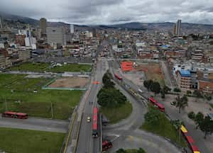 Obras  Metro de Bogotá sector calle 24  avenida Caracas
construcción de la primera Línea del Metro 
Bogota mayo 30 del 2024
Foto Guillermo Torres Reina / Semana